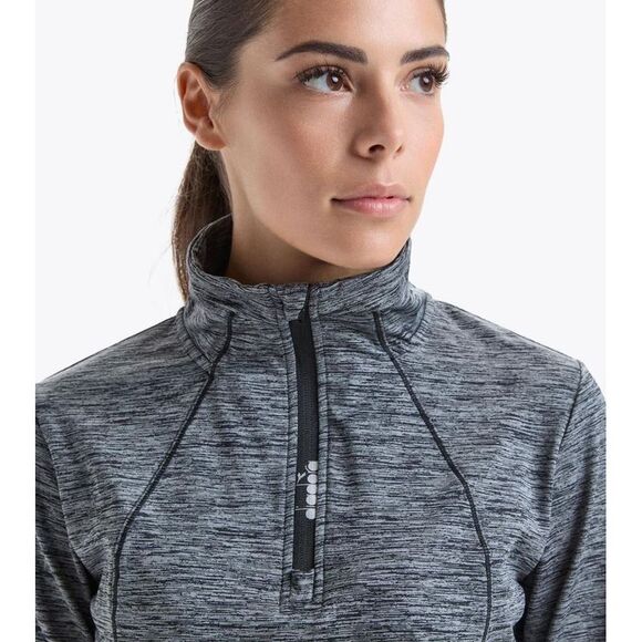 Diadora Black Polyester Women's Sweatshirt - Picture 5 of 6